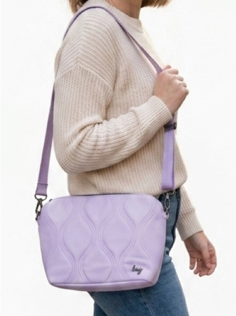 NWOT LUG - Volley Matte Luxe VL Crossbody bag